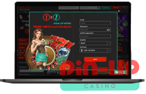 registration in Pin-Up casino